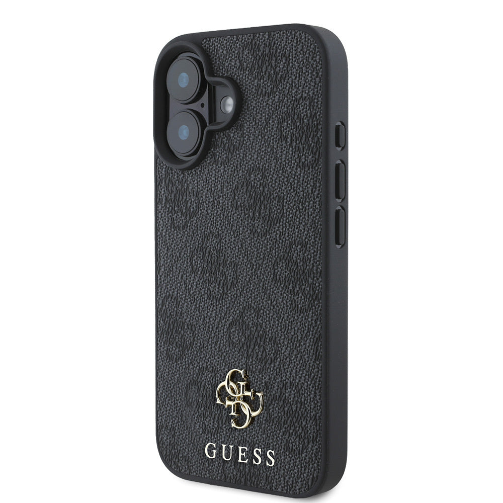Guess iPhone 16 Orjinal Lisanslı M-safe Şarj Özellikli Small 4G Classic Kılıf Guess iPhone 16 Orjinal Lisanslı M-safe Şarj Özellikli Small 4G Classic Kılıf